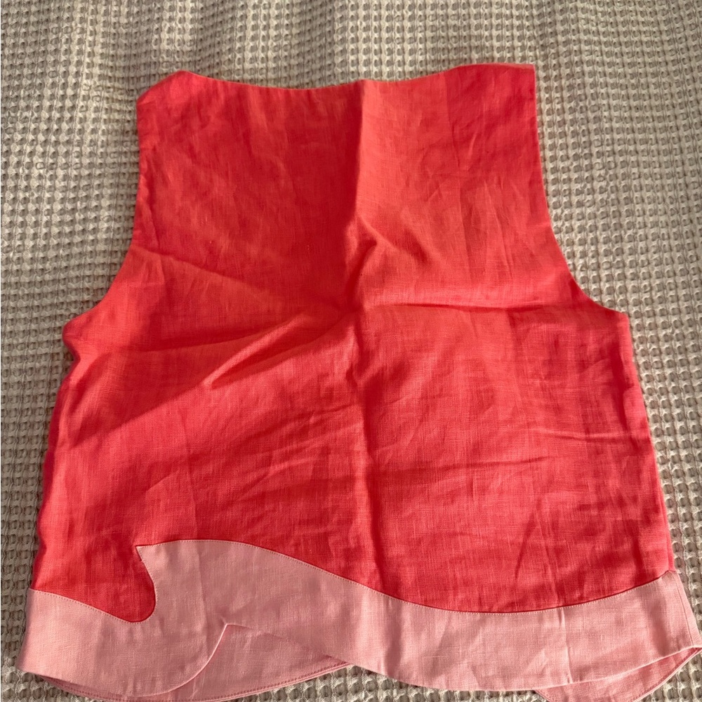 STAUD Raphael Linen Top - Picture 3 of 6